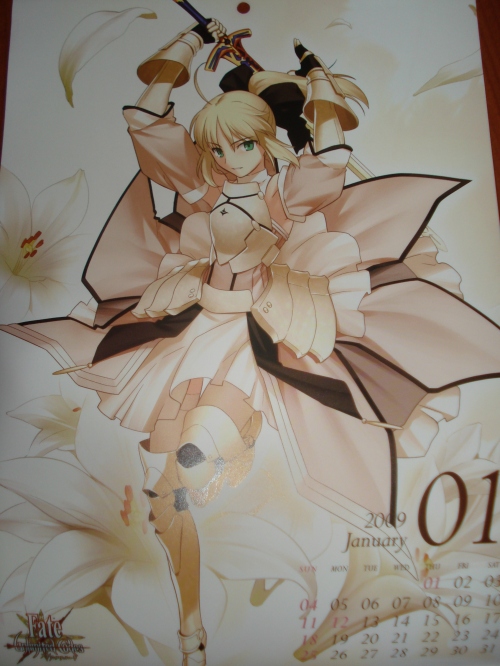 Miss January is Saber Lily